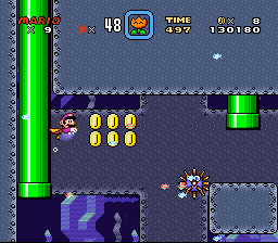 Classic Mario World - The Magical Crystals Screenthot 2